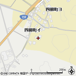 石川県羽咋市四柳町イ周辺の地図