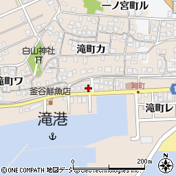 石川県羽咋市滝町レ99-16周辺の地図