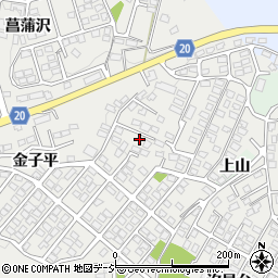 福島県いわき市東田町金子平133周辺の地図