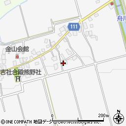 富山県下新川郡朝日町金山457周辺の地図