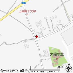 栃木県那須塩原市上中野300-1周辺の地図