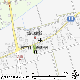 富山県下新川郡朝日町金山292周辺の地図