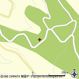 上の平高原太郎小屋周辺の地図