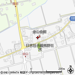 富山県下新川郡朝日町金山280周辺の地図