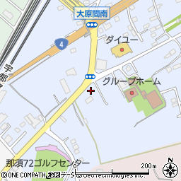 ファミリーマート那須塩原大原間店周辺の地図