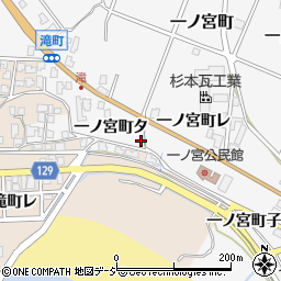 石川県羽咋市一ノ宮町タ113周辺の地図