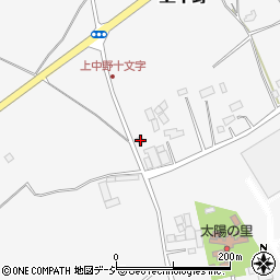 栃木県那須塩原市上中野299-1周辺の地図