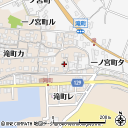 石川県羽咋市滝町レ63周辺の地図