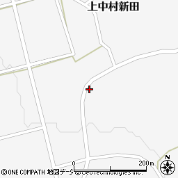 新潟県妙高市上中村新田854周辺の地図