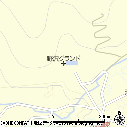 野沢グランドホテル周辺の地図