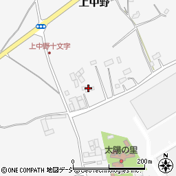 栃木県那須塩原市上中野303-1周辺の地図
