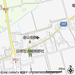 富山県下新川郡朝日町金山302周辺の地図