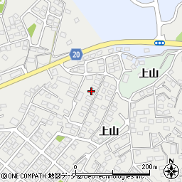 福島県いわき市東田町金子平80周辺の地図