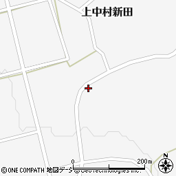 新潟県妙高市上中村新田853周辺の地図
