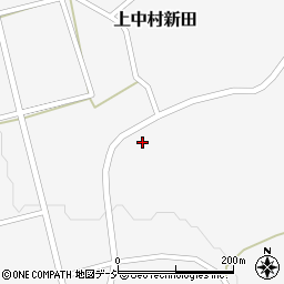 新潟県妙高市上中村新田861周辺の地図