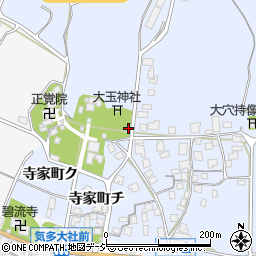石川県羽咋市寺家町ク周辺の地図