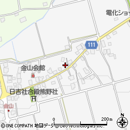 富山県下新川郡朝日町金山320周辺の地図