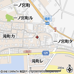 石川県羽咋市滝町レ74-1周辺の地図