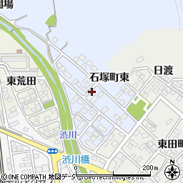 福島県いわき市石塚町東周辺の地図