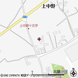 栃木県那須塩原市上中野296周辺の地図