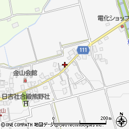 富山県下新川郡朝日町金山366周辺の地図