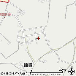 栃木県大田原市練貫364-76周辺の地図