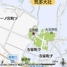 石川県羽咋市寺家町ト周辺の地図