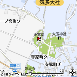 石川県羽咋市寺家町（ト）周辺の地図