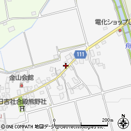 富山県下新川郡朝日町金山368周辺の地図