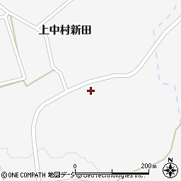 新潟県妙高市上中村新田872周辺の地図