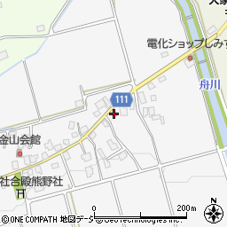 富山県下新川郡朝日町金山430周辺の地図