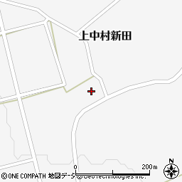 新潟県妙高市上中村新田814周辺の地図