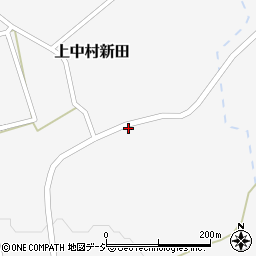 新潟県妙高市上中村新田846周辺の地図