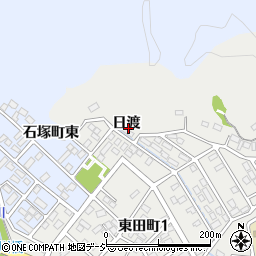 福島県いわき市東田町日渡周辺の地図