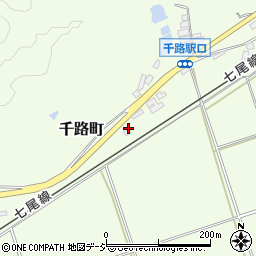 石川県羽咋市千路町（レ）周辺の地図