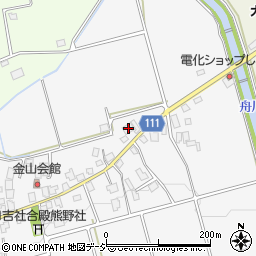 富山県下新川郡朝日町金山370周辺の地図