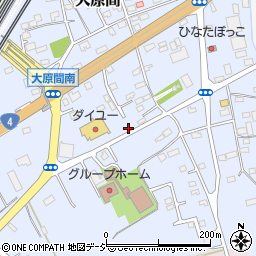 栃木県那須塩原市大原間137-2周辺の地図