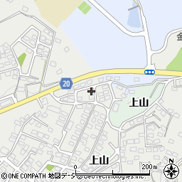 福島県いわき市東田町金子平4周辺の地図