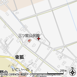 富山県下新川郡入善町東狐722-3周辺の地図