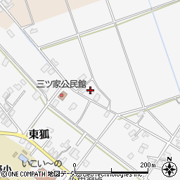 富山県下新川郡入善町東狐722-1周辺の地図