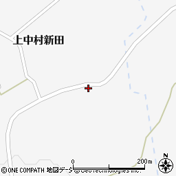 新潟県妙高市上中村新田841周辺の地図