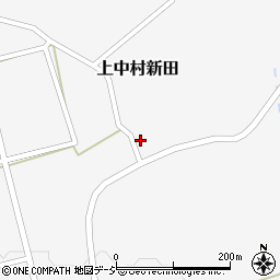 新潟県妙高市上中村新田810周辺の地図