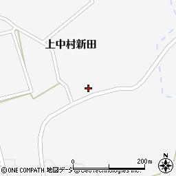 新潟県妙高市上中村新田808周辺の地図