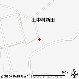 新潟県妙高市上中村新田811-3周辺の地図