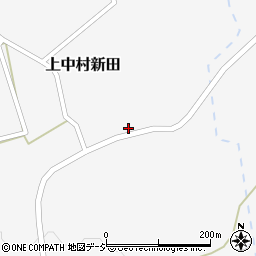 新潟県妙高市上中村新田838周辺の地図