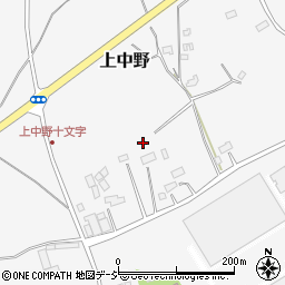 栃木県那須塩原市上中野308-1周辺の地図