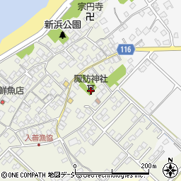 富山県下新川郡入善町芦崎606周辺の地図