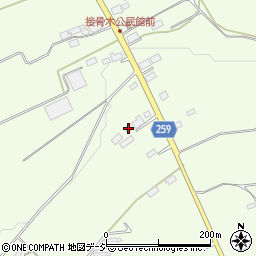 栃木県那須塩原市接骨木18周辺の地図