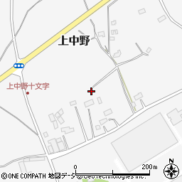 栃木県那須塩原市上中野315周辺の地図