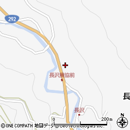 長沢茶屋周辺の地図